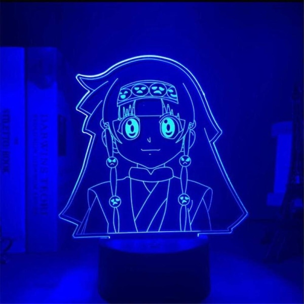 Barnpresent Anime Hunter X Hunter Alluka Nattljus Touch Sensor Sovrum 3d Illusion Nattljus Ledanime Lampa Färgglad Fjärrkontroll Nattlampa Hem