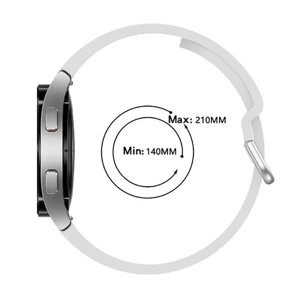 Silikonrem för Samsung Galaxy Watch4 40mm Grey