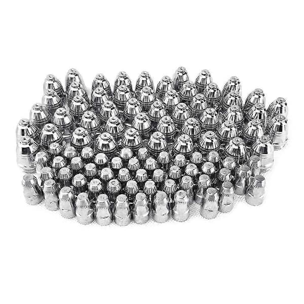[LCS]100st P80 Plasmaskärning CNC 60A 80A 100A P80 Plasmafackla Spets Elektrod Munstycke 1.7mm