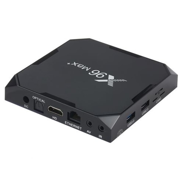 X96 Max Plus Smart TV BOX Quad-core Android 9.0 multimediaspelare