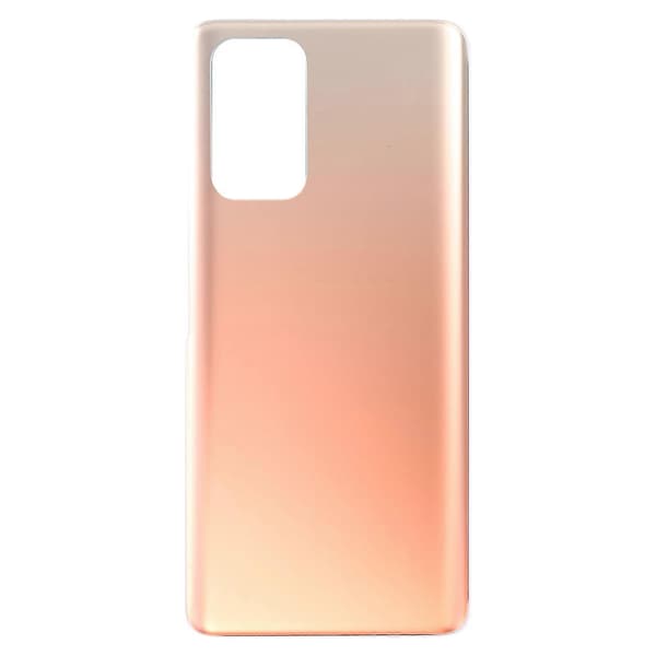 Lasinen akkukotelon kansi Xiaomi Redmi Note 10 Pro / Redmi Note 10 Pro Max / Redmi Note 10 Pro -puhelimille Gold