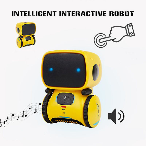 Fjärrkontroll Robot Leksak Gående Talande Dansande Leksaksrobotar För Barn Pedagogiska Leksaker Med Green