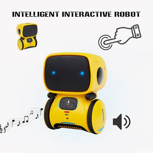 Fjärrstyrd robotleksak som går, pratar och dansar – Pedagogisk leksak för barn Red