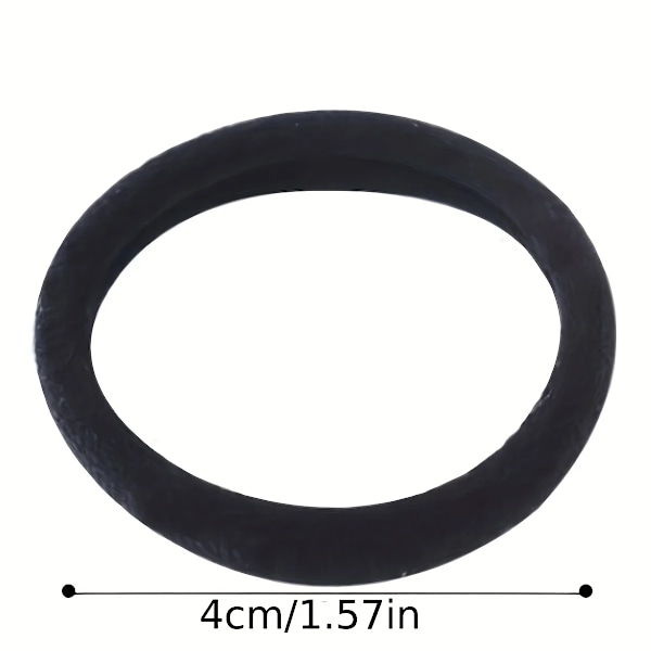 50/100 st Svarta Hårband för Kvinnor och Flickor, Elastiska Gummiband för Hår, Hårband, Hästsvanshållare, Accessoarer