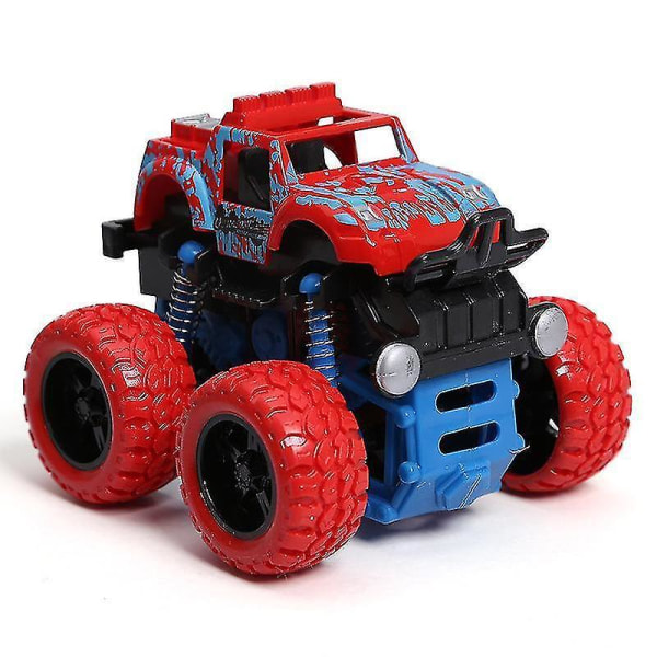Tecknad Lastbilsmodell Leksaksbil red