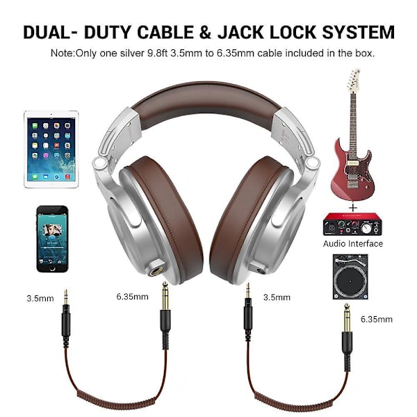 Hodetelefoner Bærbart Kablet Gaming Headset Med Mikrofon Musikkdelingsport Hodetelefon