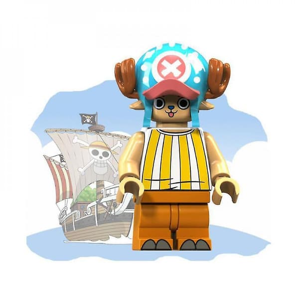 15 stk. One Piece Luffy, Jobana Mesabo Robin Shanksbrook Samlet