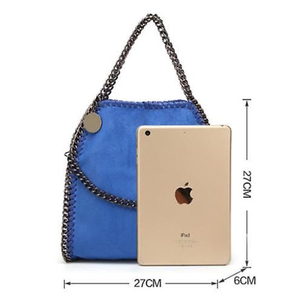 Simpel Mode Kvinder Retro Skuldertaske PU Læder Messenger Taske black