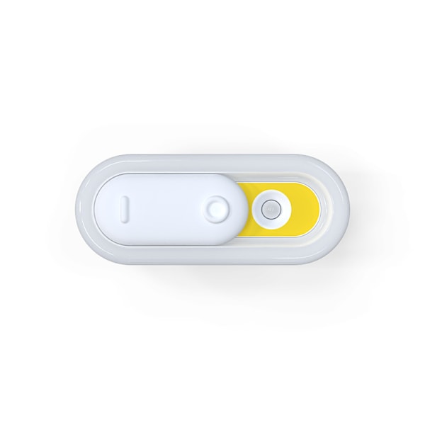 Gul) 0.5W Intelligent Mänsklig Kropp LED Induktionslampa USB Re,ZQKLA