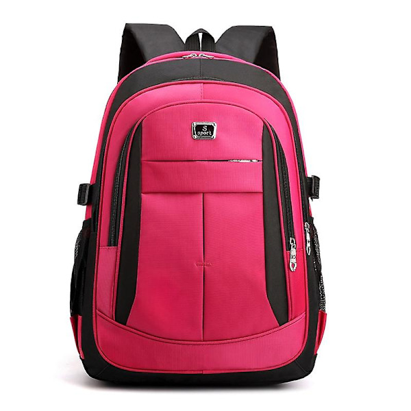 Ryggsäck för skolstart Herr Dator Business Axelväskor Manlig Rese Fritid Student Laptop Ryggsäck Red