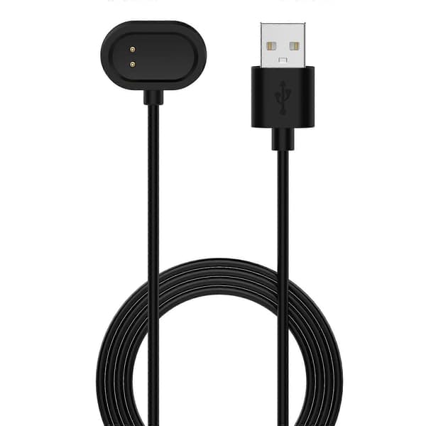[LCS] For Realme Band 2 magnetisk ladekabel (svart) Black