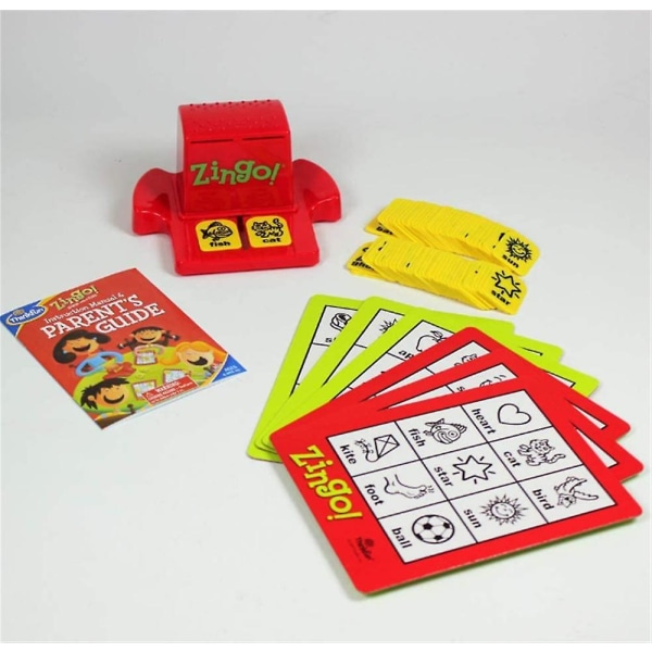 Thinkfun Zingo Bingo Prisbelönt förskolespel för förläsare och tidiga läsare Style1