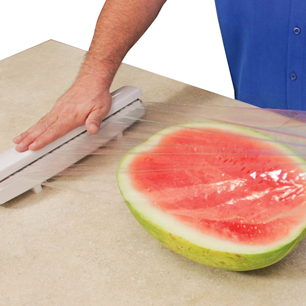 Plastfolieskärare Wraptastic - Lättanvänd Matfoliedispenser