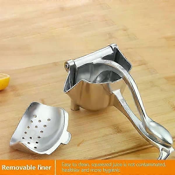 Manuell juicepress i aluminiumlegering Granatäpplejuicepress Tryck Citron Sockerrörsjuice Köksfruktsverktyg