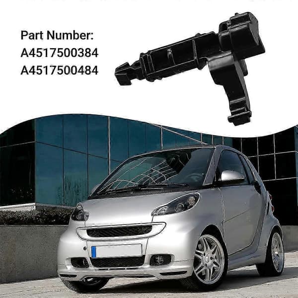 [LCS]1 par bundhjelmlås til Smart Fortwo 451 Black
