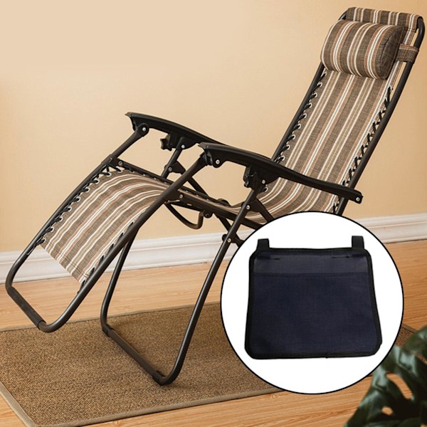 1/3/5 1 stk. Universal Anti Gravity Stol Sidetaske Anti Gravity mørkeblå 30x25cm 1Set dark blue 30x25cm