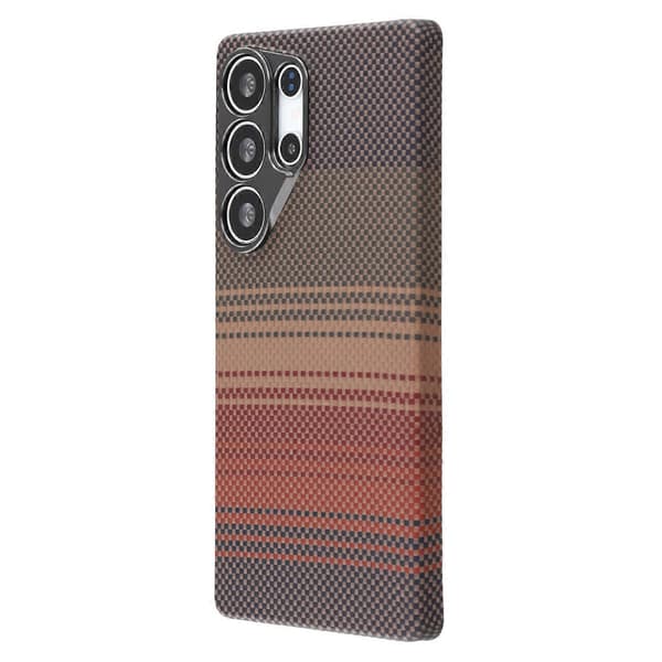 [LCS]Kompatibel med Galaxy S25 Ultra Mobilskal Multicolor Sunset Yellow