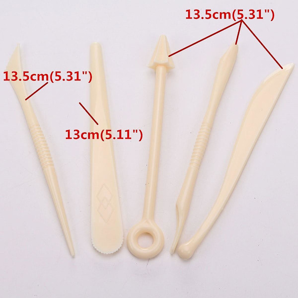 5 Työkalua + 32 Väriä Uunissa Paistettava Polymeerimassa Savilohkoja Muovailu Muotoilu Sculpey Työkalusetti Lapsille