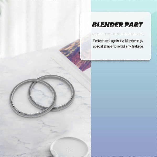 Erstatningspakning med læbe til blenderdel, 2-pak Speed Blender Kompatibel del JP