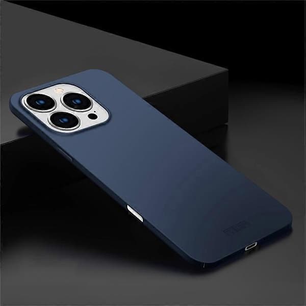 MOFI Shield Matte-serien kompatibelt deksel for iPhone 16 Pro Max, ultratynt beskyttelsesdeksel i PC Blue