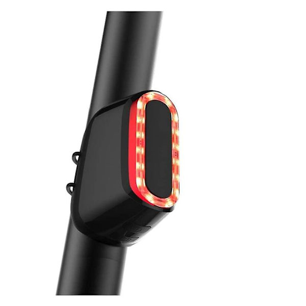 Cykel Baglygte Cykel Bag LED Lys Bremse Sensing USB Rec