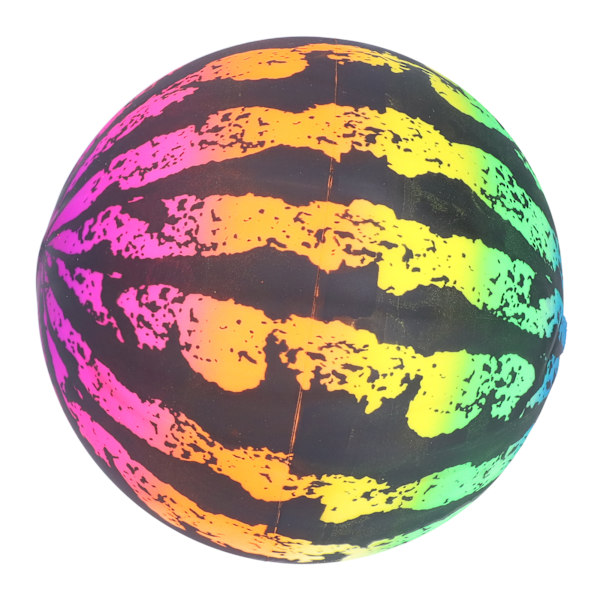 Vattenmelon Uppblåsbar Vattenboll Simbassäng Spelboll PVC Strandboll för Sommarfest Färgglad Vattenmelon