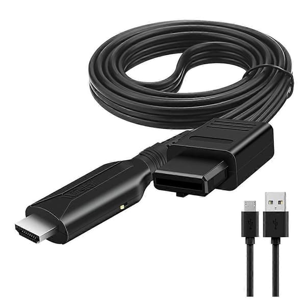 HD N64 til -kompatibel konverter HD-linkkabel Black