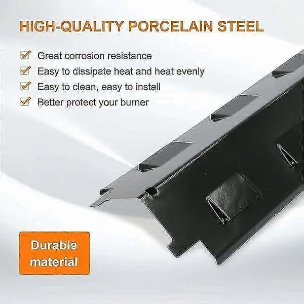 3-delt 37CM Varme Diffuser Sæt til Char-Broil, CCLIFE, Landmann, Uniflame, Fire Mountain, Barbecook & Outback Grills