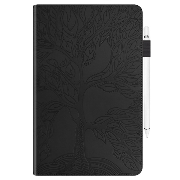 Preget PU-lær Tabletveske For Apple Ipad Pro 11 Tommer 2020 black