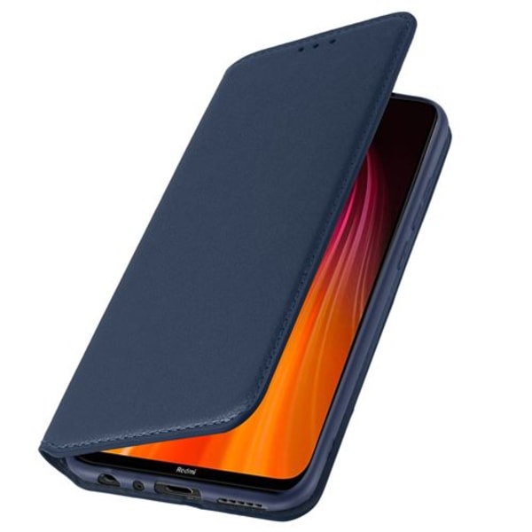 Case för Xiaomi Redmi Note 8 och Note 8 2021 Flip Wallet Functi