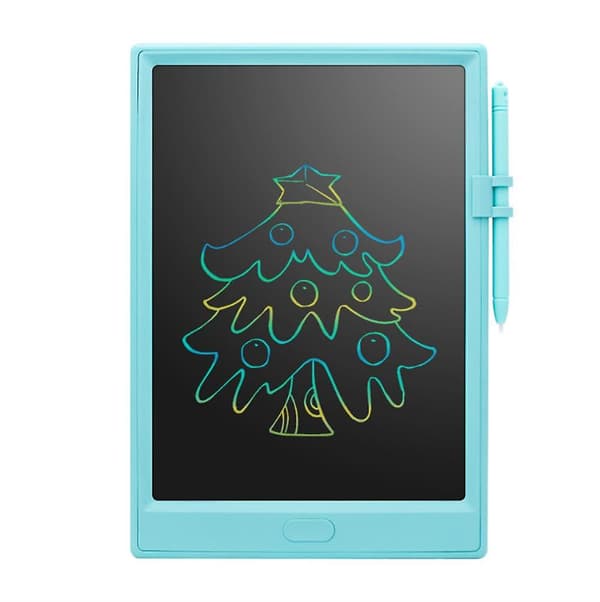 [LCS] LCD farverig tegnetablet skriveplade 10 tommer, børnelegetøj Blue