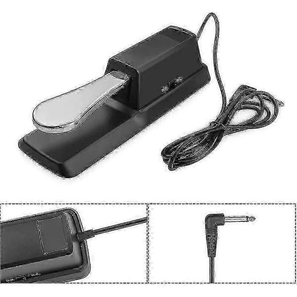 Piano sustainpedal för Yamaha Casio universellt kompatibel