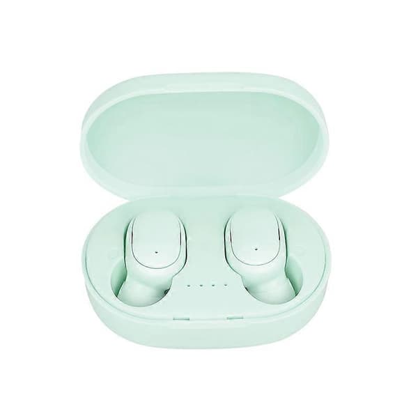 Bluetooth 5.0 trådløse hodetelefoner ørepropper mini in-ear pods for iPhone Android green