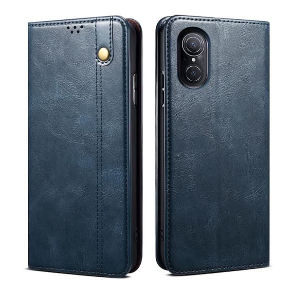 [LCS]Läderfodral kompatibelt med Huawei nova 9 SE Blue