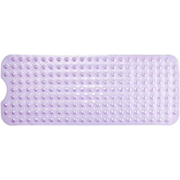 Halkfri Badmatta 100x40cm Extra Lång Badmatta Purple