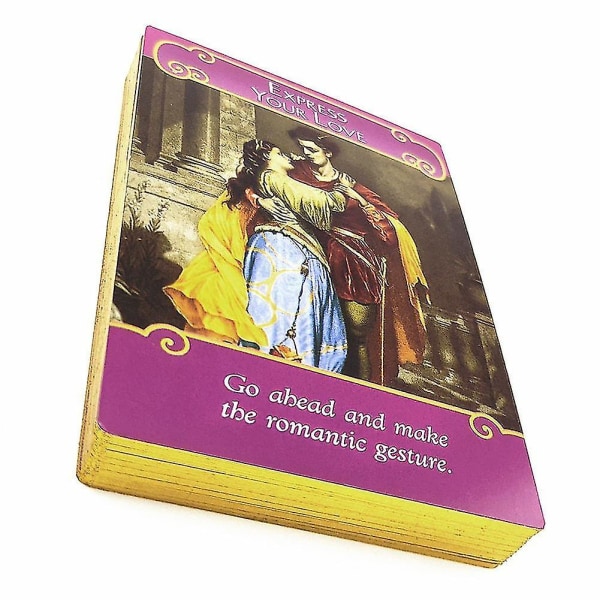 English The Romance Angels Oracle Cards -korttipakka, salaperäinen tarot