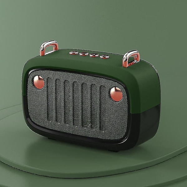 Cool Bærbar Bluetooth V5.0 Højttaler Lang Arbejdstid Højttaler