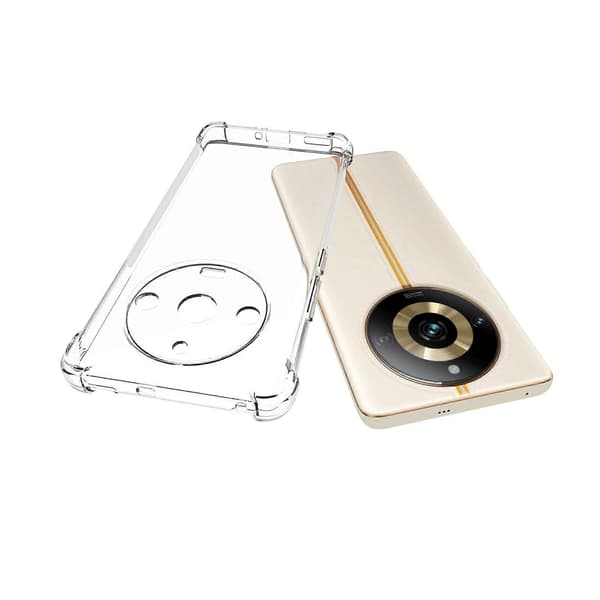 [LCS] Stötsäkert TPU-telefonfodral för Realme 11 Pro 5G Transparent