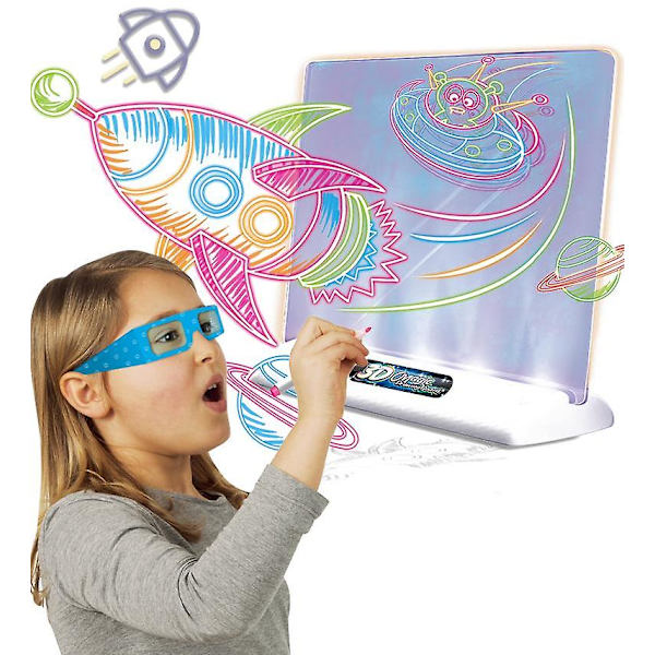 [LCS] Light Up Tracing Pad, barn Magic Pad Light Up ritbräda style5