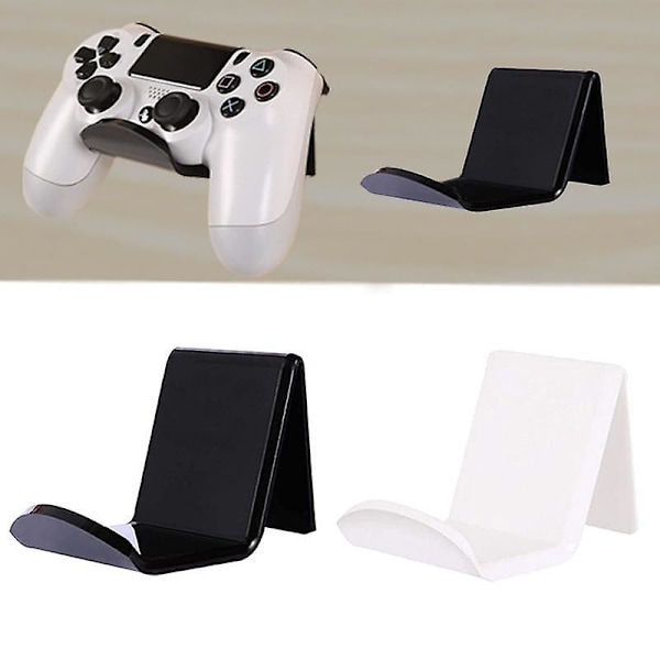 1 st hörlurshållare väggmonterad headsethållare akryl spelkontrollhållare för x-box one ps5/ps4 speltillbehör 3