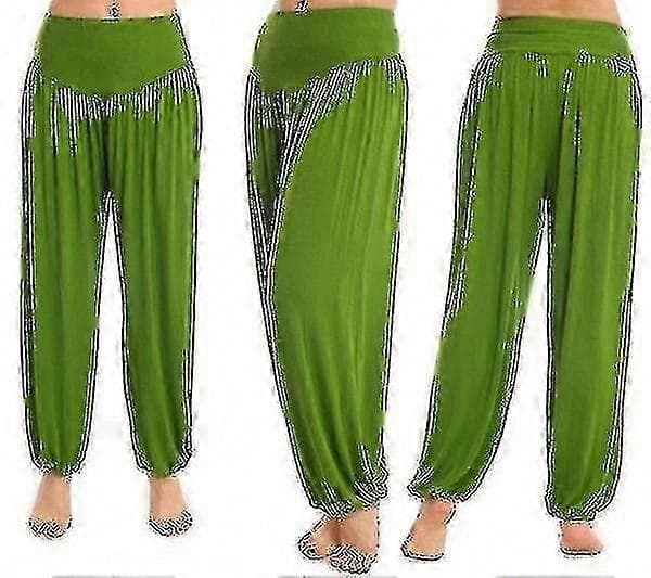 [LCS] Dam Harembyxor Vida Bloomers Byxor Grass Green L