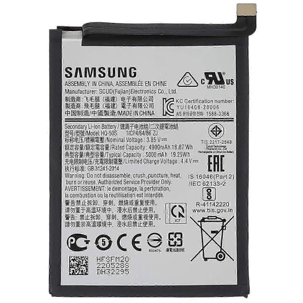 Galaxy A-serie deler til Galaxy A02s (166,5x75,9x9,2mm)