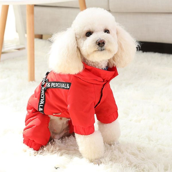 Hundkläder Vinter Varm Husdjursjacka Hundjacka Valp Chihuahua Kläder 2XL