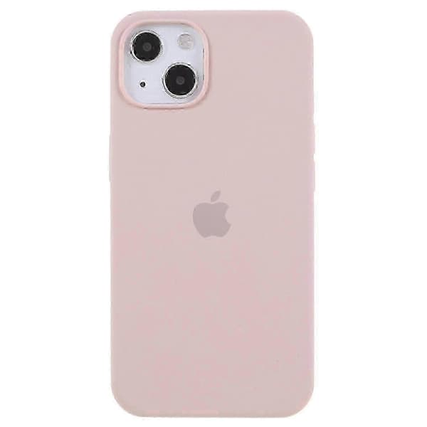 [LCS] Silikondeksel til iPhone 14 Silky Touch Solid Fiberfôr Anti-fingeravtrykk Støtsikkert Deksel -zy_gift Style E