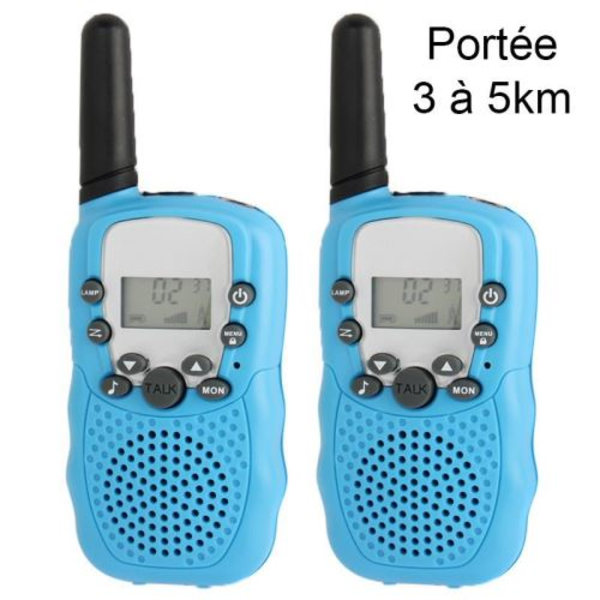 22-kanavainen radiopuhelin, push-to-talk, LCD-näyttö, 3–5 km, bel