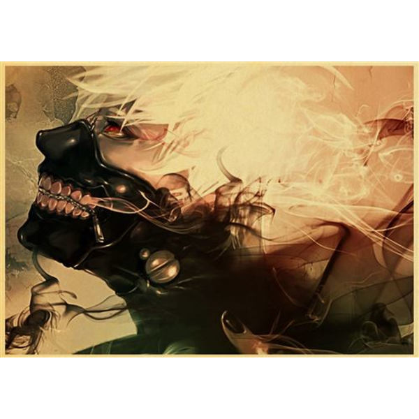 Tokyo Ghoul (Ken Kaneki) Anime Poster - 42 x 30 cm (Stil 05)