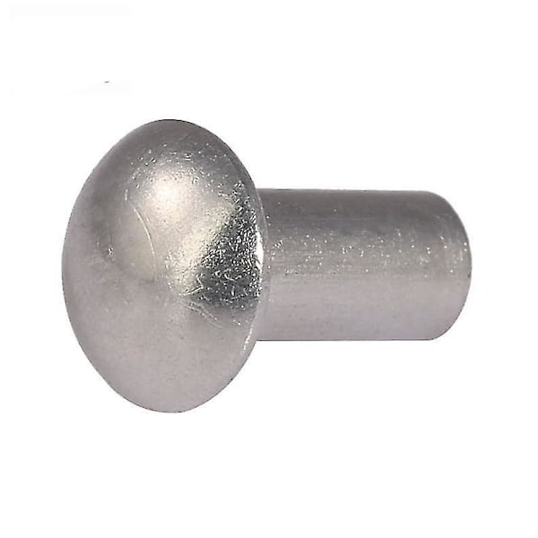 Nitar aluminium massivt runt huvud nit legering självpluggande nit M2.5 (100pcs)