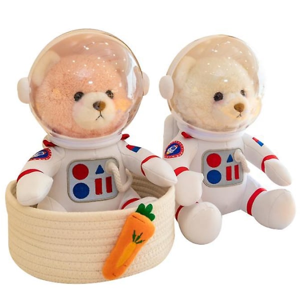 Kreativ Rymd Björn Plyschleksaker Astronaut Björn white