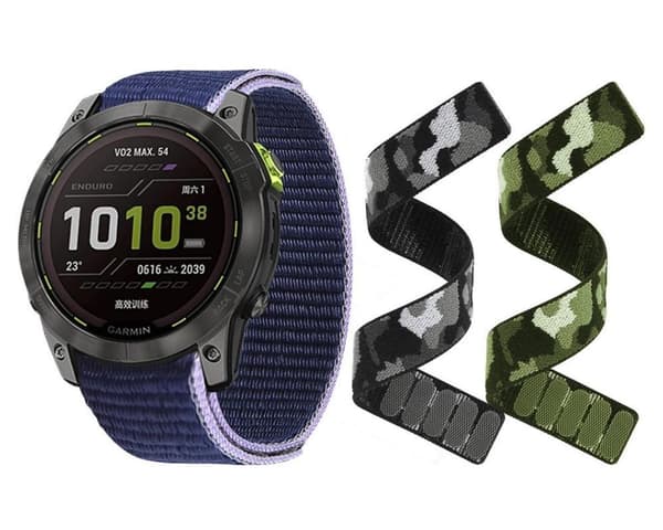 [LCS]4-pakkaus Garmin-ranneke 22mm Nylon 30