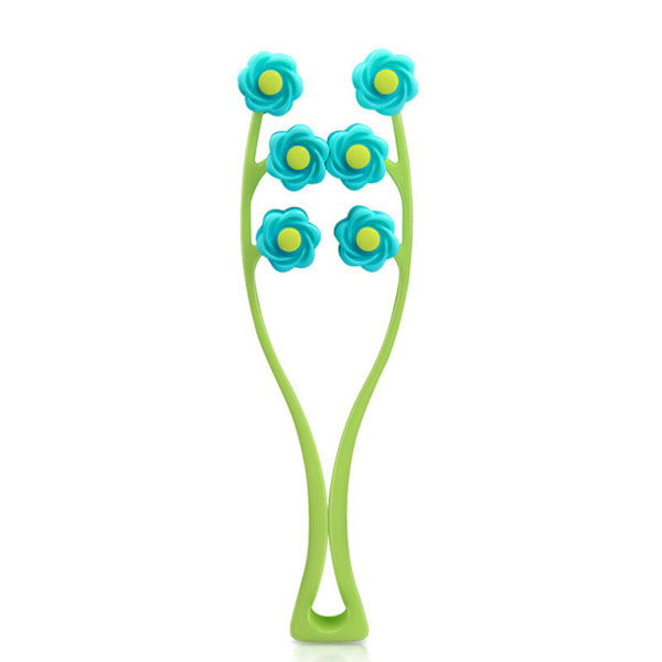[LCS]4 stk. massager blomsterformet ansigtskompatibel medtable multifunktionel syl F